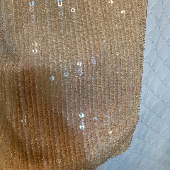 NWT, Alice & Olivia By Stacey Bendet Beaded Top, Sz Small, Peach - Picture 3 of 12